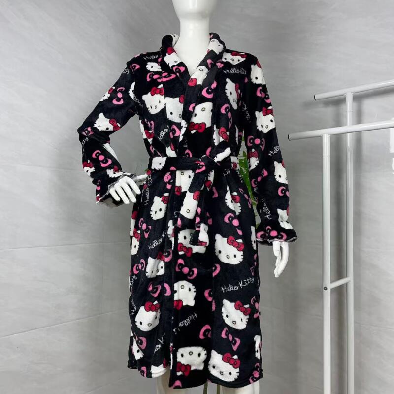 Winter Cloth - Nightgown Hello Kitty New Autumn Winter