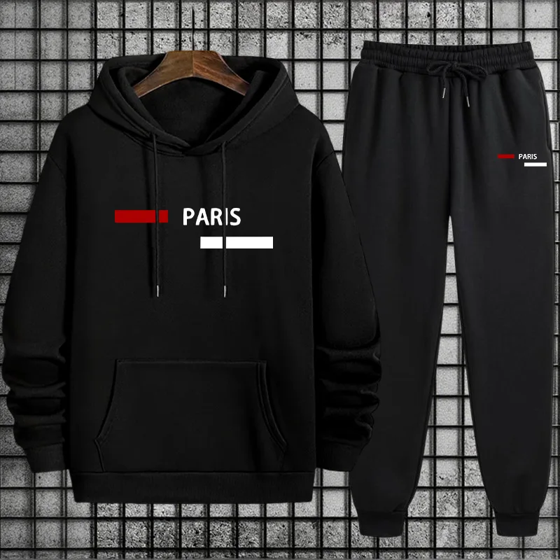 Winter Cloth - Men's Tracksuit Casual Hooded Sweatshirts Outdoors