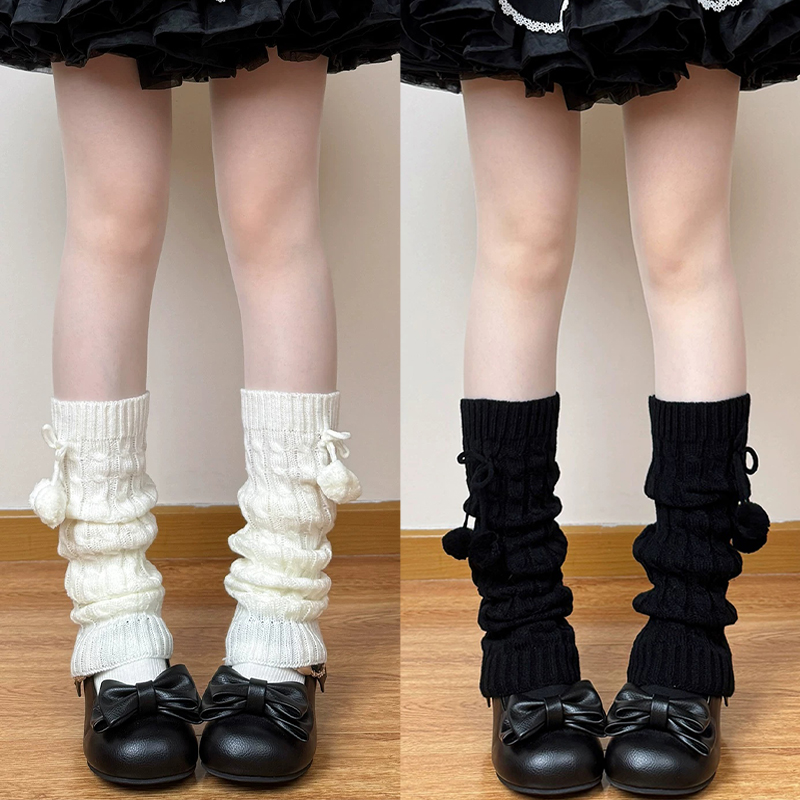 Winter Clothing Leg Warmers - Lolita JK Style Leg Warmers Women