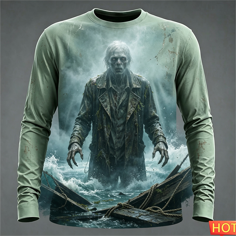 Halloween Zombie T-shirt tops  - Winter Sun Clothing recension och pris