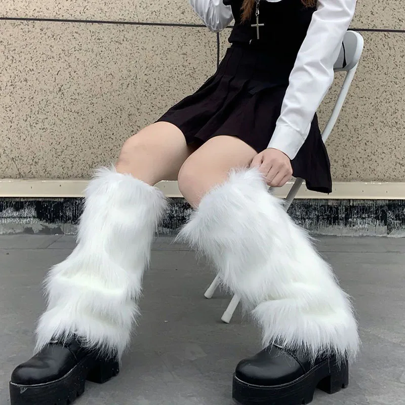 Women's Artificial Fur Leg War - Winter Clothing Leg Warmers recension och pris