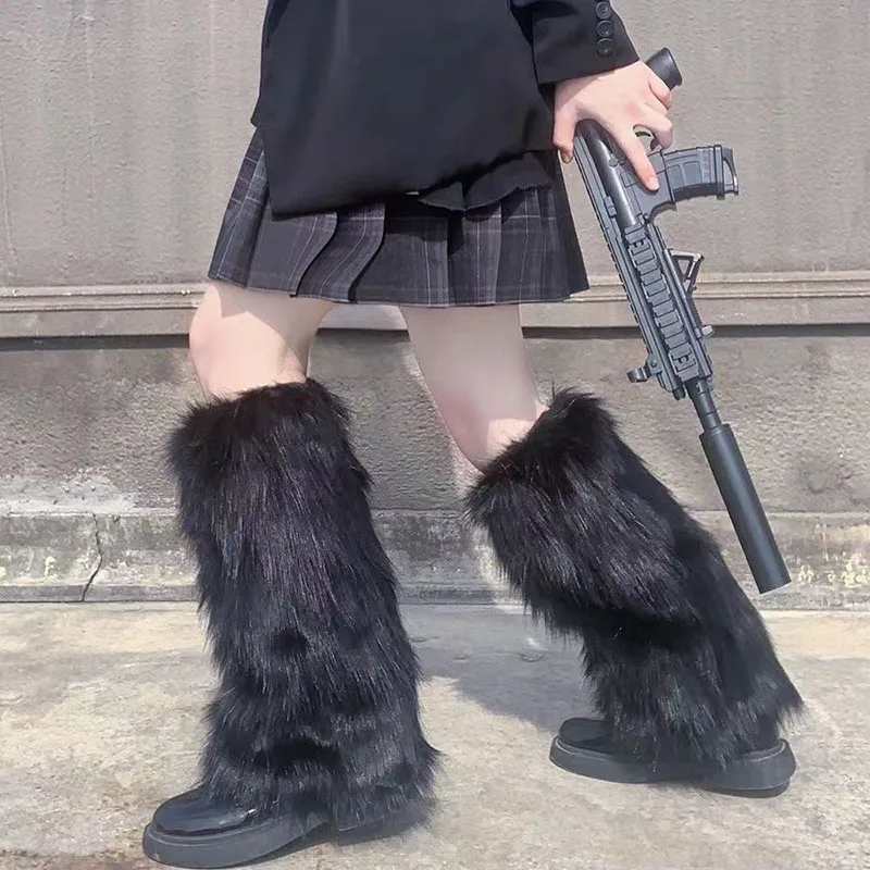 Women's Artificial Fur Leg War - Winter Clothing Leg Warmers recension och pris