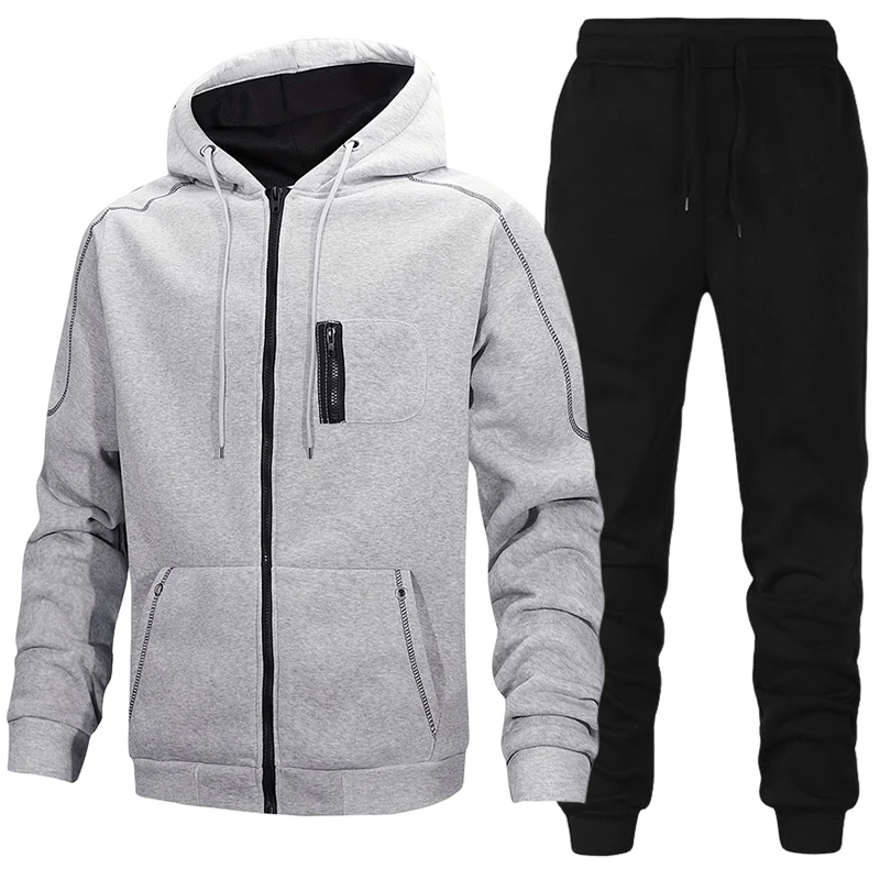 Fashion Men's Tracksuit Casual - Jacket Winter Clothing recension och pris