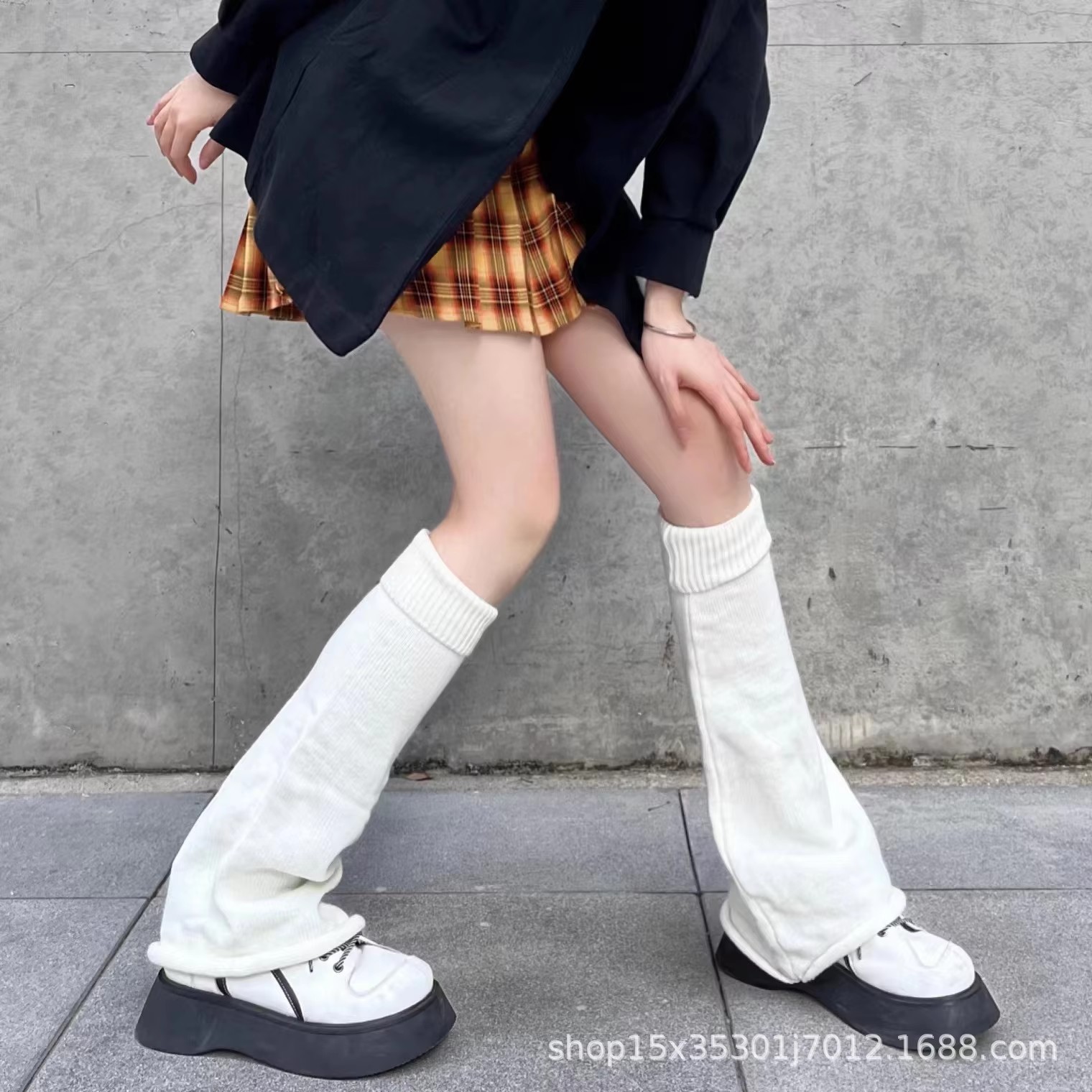Woman Leg Warmer Autumn and Wi - Winter Clothing Leg Warmers recension och pris