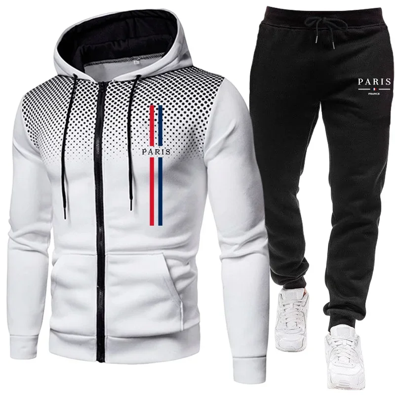 Men sports suit zipper jacket+ - Jacket Winter Clothing recension och pris