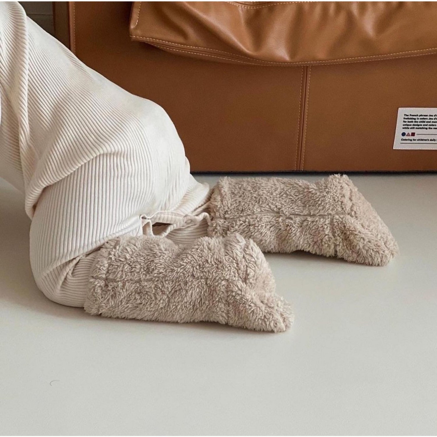 Warm Winter Baby Socks Coral F - Winter Clothing Baby recension och pris