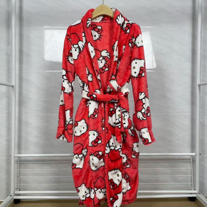 Nightgown Hello Kitty New Autu - Winter Cloth recension och pris