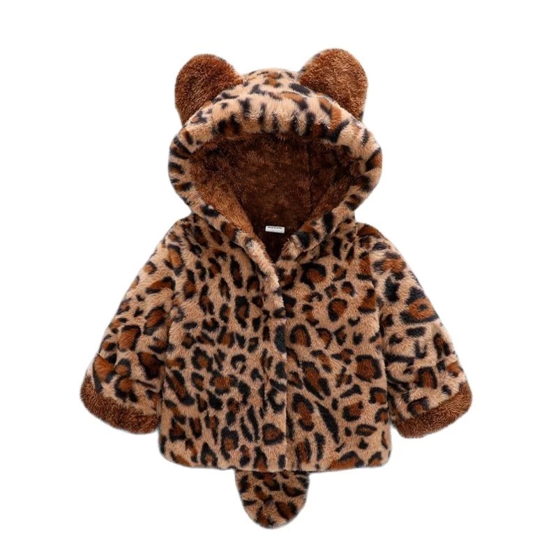 1 2 3 4 Years Plush Baby Jacke - Winter Clothing Baby recension och pris