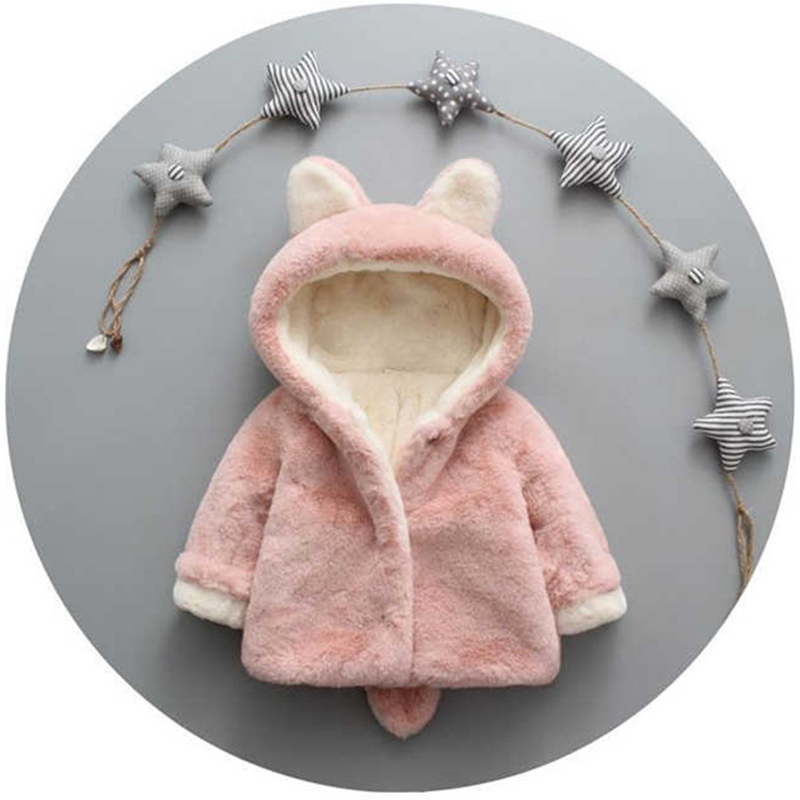 1 2 3 4 Years Plush Baby Jacke - Winter Clothing Baby recension och pris