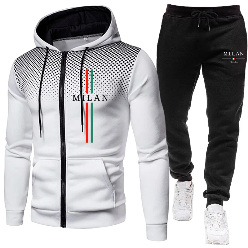 Men's Tracksuit Casual Zipper  - Jacket Winter Clothing recension och pris