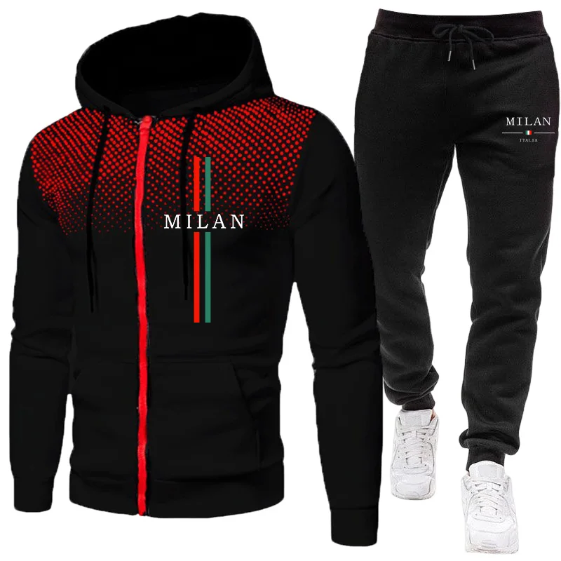 Men's Tracksuit Casual Zipper  - Jacket Winter Clothing recension och pris