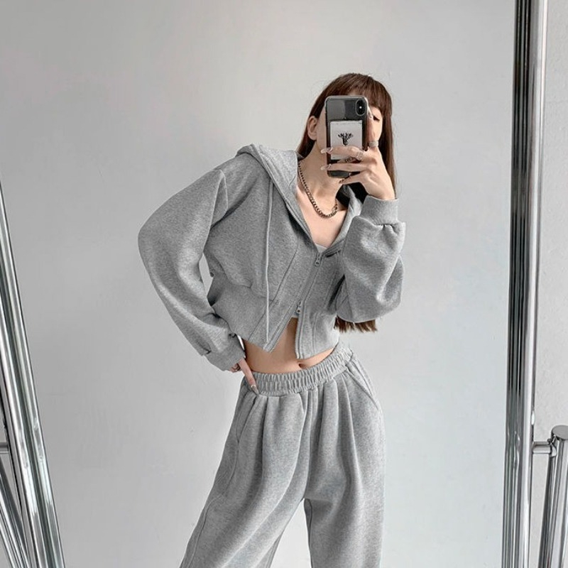 Full Zip Up Women's Hoodies Sw - Winter Clothing Essentials For Women recension och pris