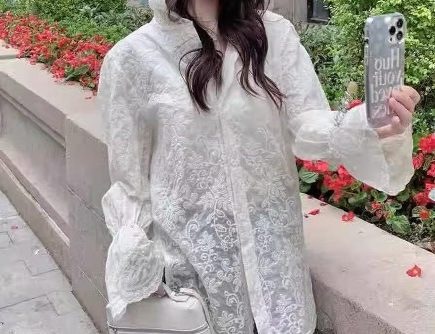 Sun Protection Lace Jacket Emp - Winter Sun Clothing recension och pris