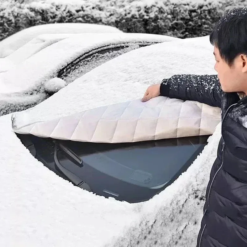 Thickened Car Snow Shield Wind - Winter Sun Clothing recension och pris