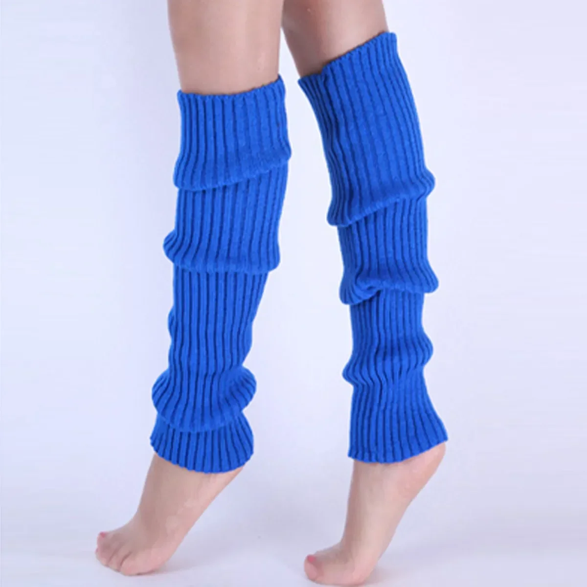 Warm Knitted Leg Warmers for W - Winter Clothing Leg Warmers recension och pris