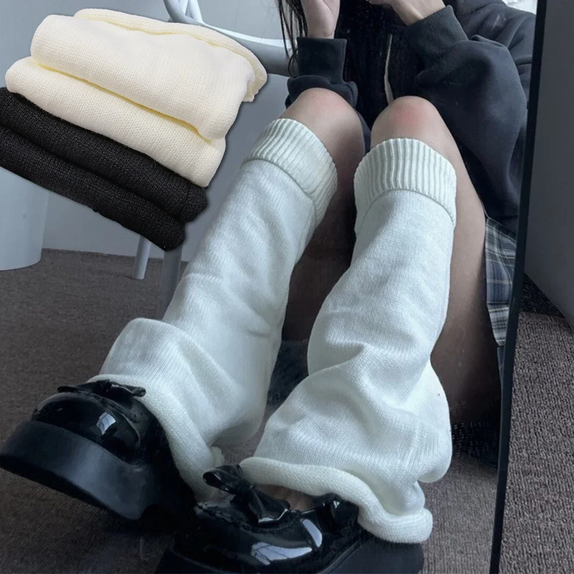 Trumpet Knitted Longs Socks Wo - Winter Clothing Leg Warmers recension och pris